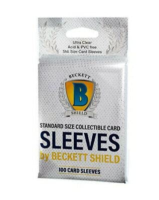 Beckett Shield Standard Card Sleeves (100ct)