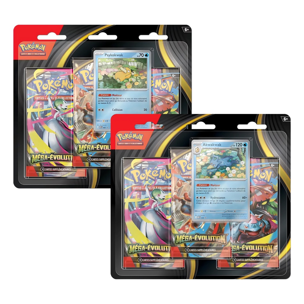 Pokémon JCC : Tripack Méga-Evolution ME01 - FR