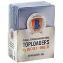 25 Toploaders Beckett Shield Standard Size