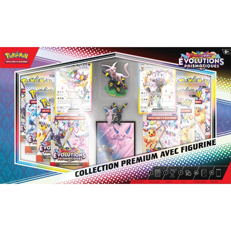 Pokémon JCC : Coffret Collection Premium Figurine EV8.5 - FR