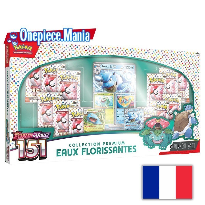 Pokémon JCC : Coffret Premium Eaux Florissantes 151 - FR