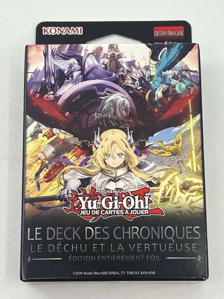 Yu-Gi-Oh! JCC - Deck Des Chroniques: Le Déchu Et La Vertueuse - FR