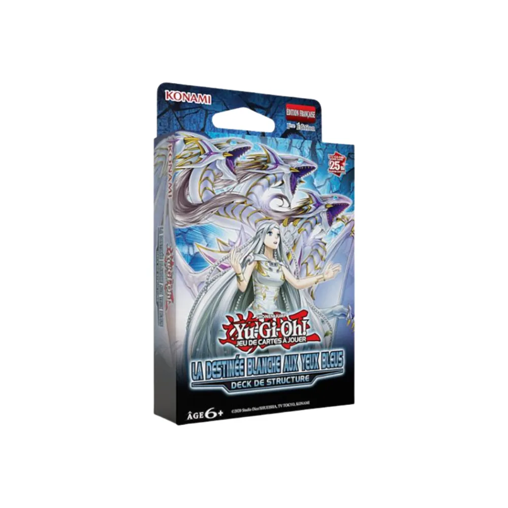 Yu-Gi-Oh! JCC - Deck de structure La destinée Blanche aux yeux bleu - FR