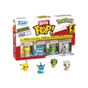 Funko POP! 4 Bitty - Pikachu - Aquali - Chenipan - Osselait