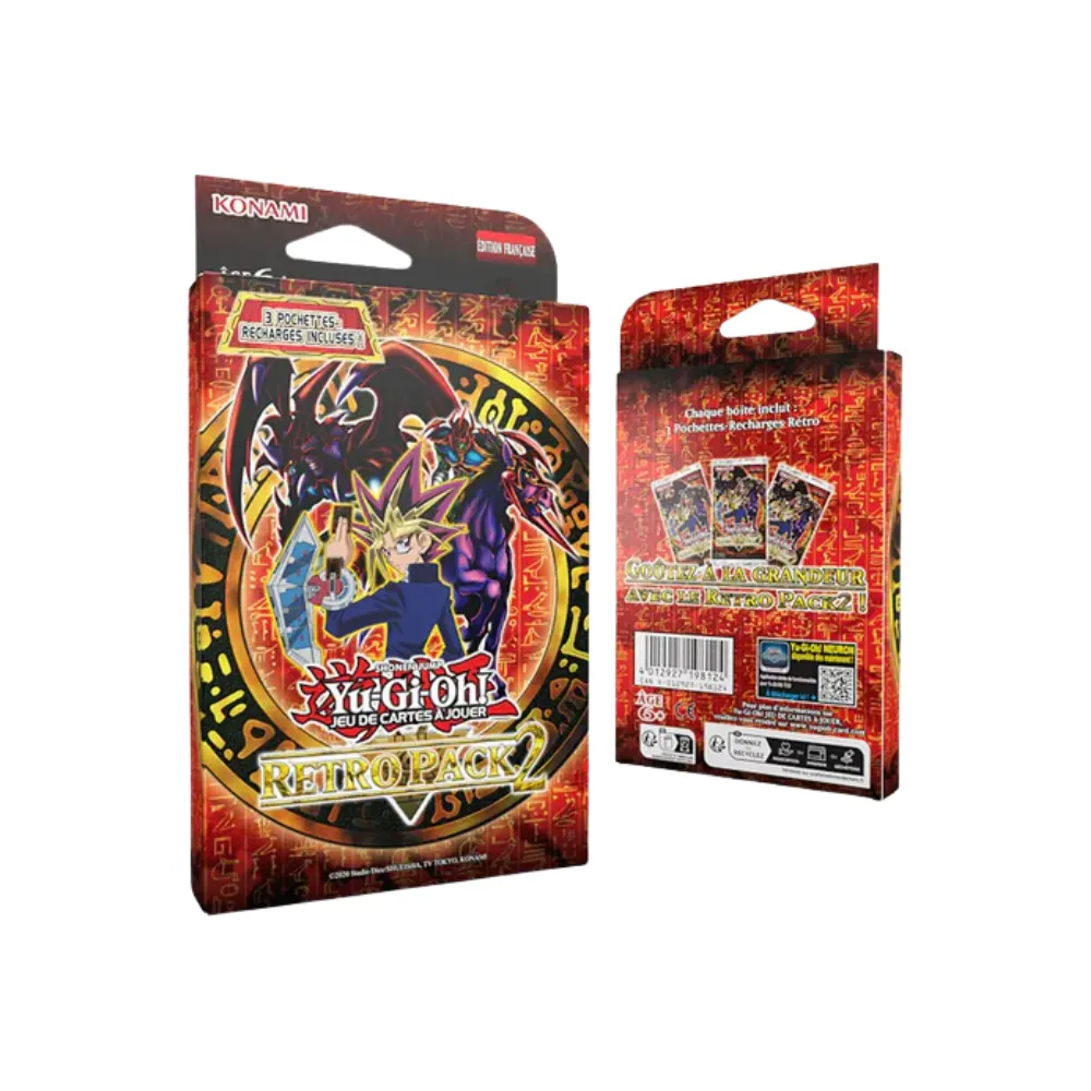 Yu-Gi-Oh! JCC - Pack de 3 boosters Retro Pack 2 - FR