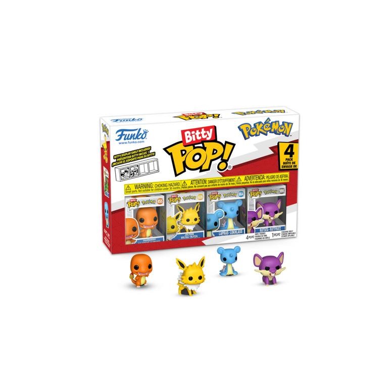 Pokémon - Funko Bitty Pop! Charmander 4 Pack Mini Vinyl Figures Pokemon