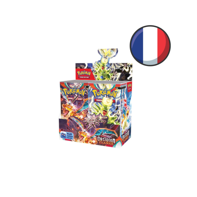 Pokémon JCC : Booster Flammes Obsidiennes EV3 - FR