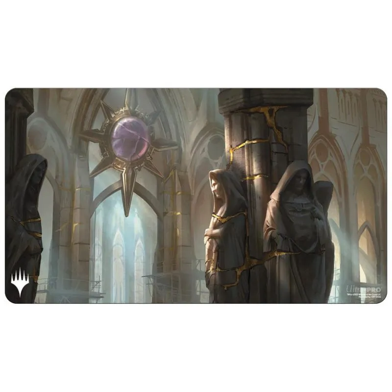 Ultra Pro - Magic - The Gathering - Ravnica Remastered - Tapis de jeu Syndicat d'Orzhov Sanctuaire sans Dieu (60 x 34 cm)