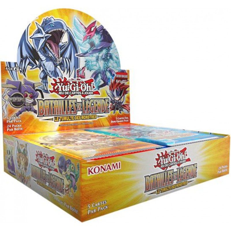 Yu-Gi-Oh! JCC - Display de Pack de Booster Battles of Legend: Monster Mayhem (24 Boosters) - FR