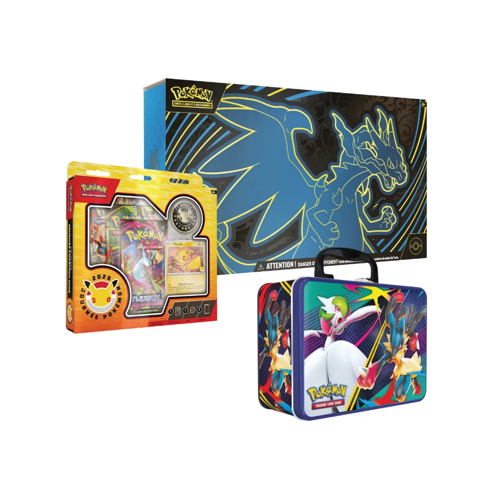 PACK : UPC DRACAUFEU + TRIPACK 30 ANS + VALISETTE