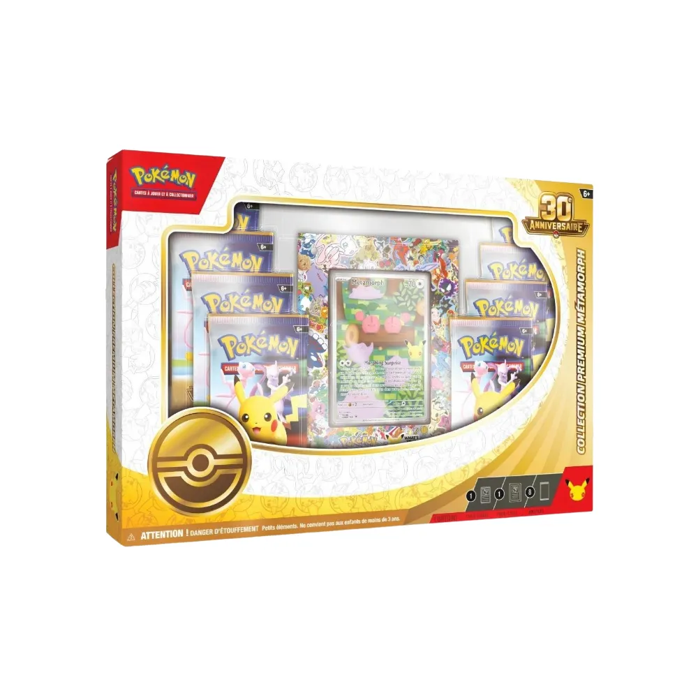 Pokémon: Coffret Collection Premium Métamorph 30 ans FR