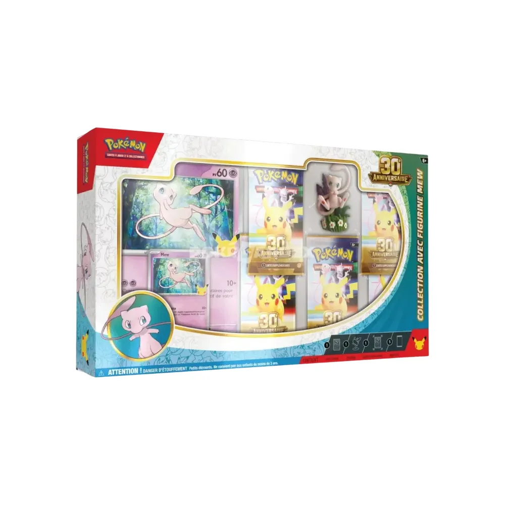 Pokémon: Coffret Collection Figurine Mew 30 ans FR