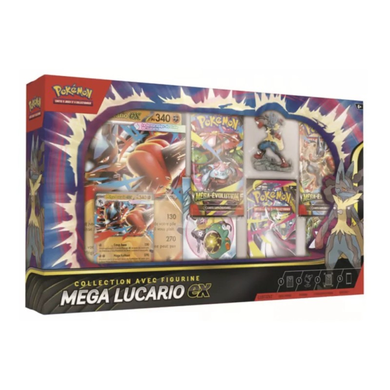 Pokémon JCC : Coffret Méga Lucario EX - FR